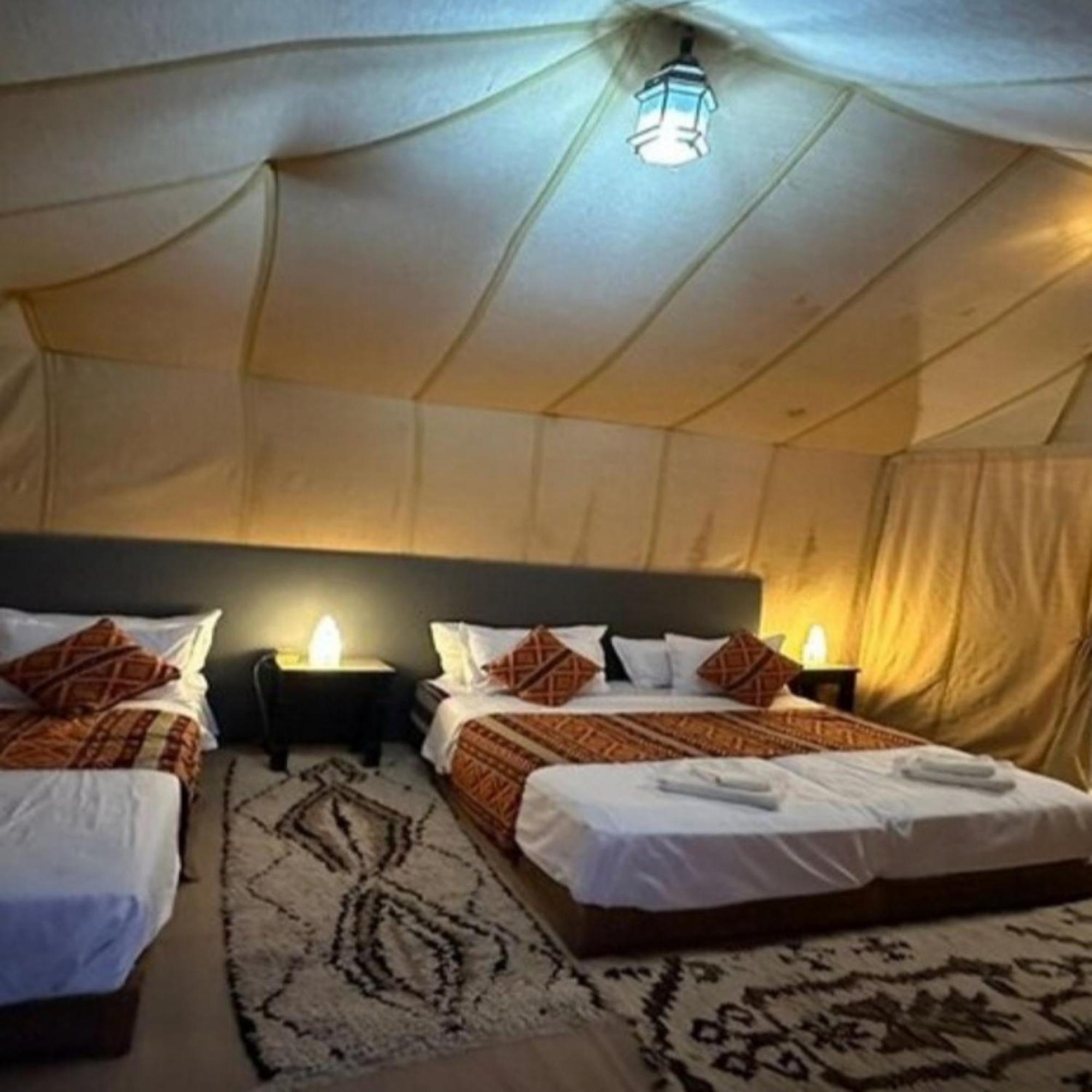 Luxury tent Erg Chebbi Romantic Desert Camp Merzouga